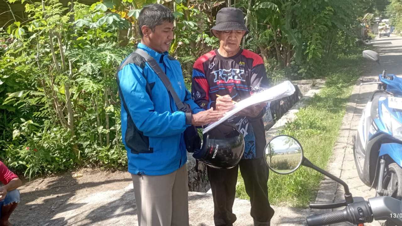 BPN Trenggalek Turun Langsung ke Desa Sambirejo, Cek Pemetaan Tanah Biar Nggak Asal Jadi