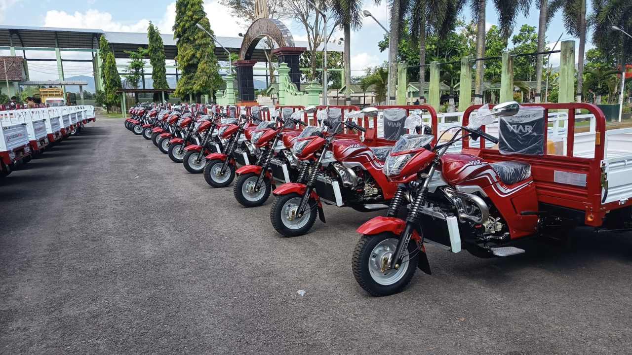 Desa-desa di Trenggalek Mulai Terima Kendaraan Operasional KDMP