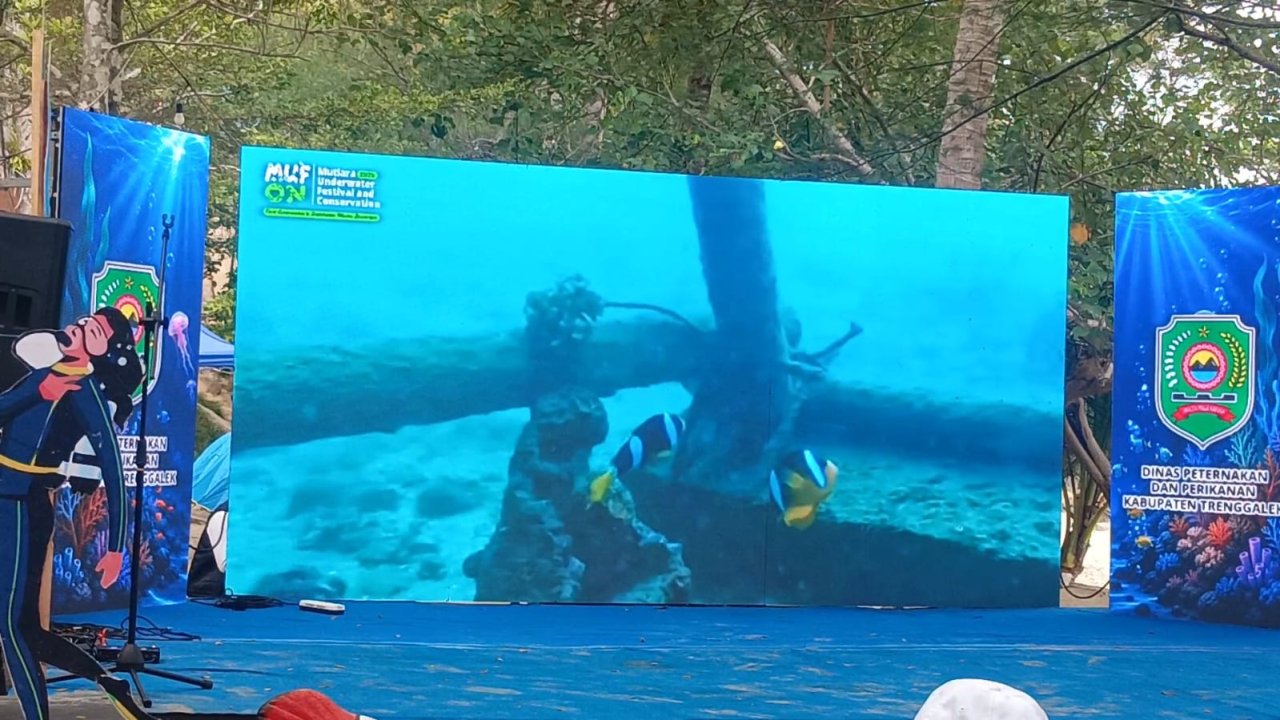 Pokmaswas Rembeng Raya Trenggalek Sulap Bambu dan Tempurung Kelapa Jadi Rumah Ikan Endemik