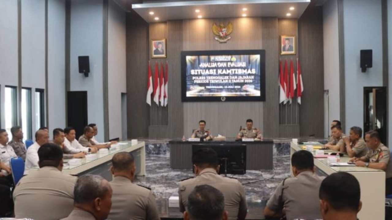 Kapolres Trenggalek Minta Polisi Desa Siaga Cegah Kebakaran, Call Center 110 Dimaksimalkan