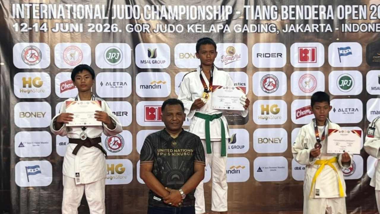 Judoka Trenggalek Bikin Kejutan di Kejuaraan Internasional Jakarta, Enam Medali Dibawa Pulang