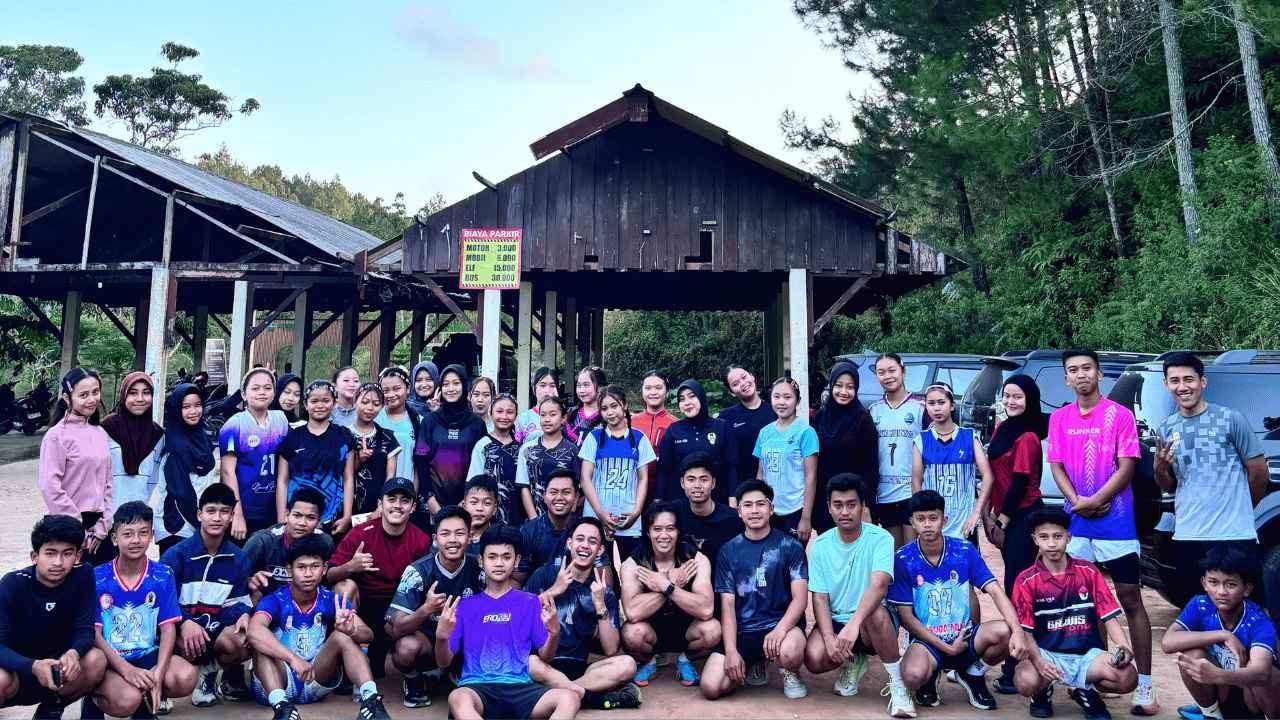 Berawal dari Iseng Pemuda Asal Bendungan Trenggalek Gelar Acara Running Bareng Warga Sekitar