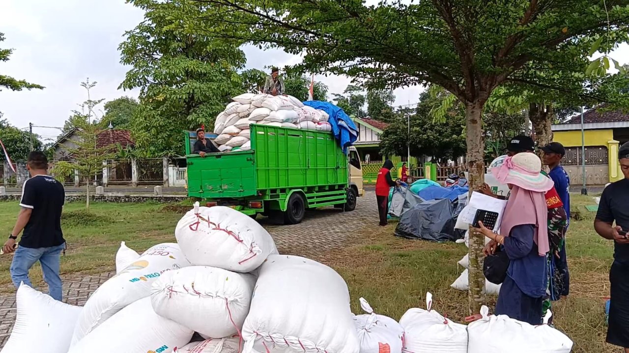Bulog Ungkap Daerah Penyumbang Gabah Terbesar di Trenggalek