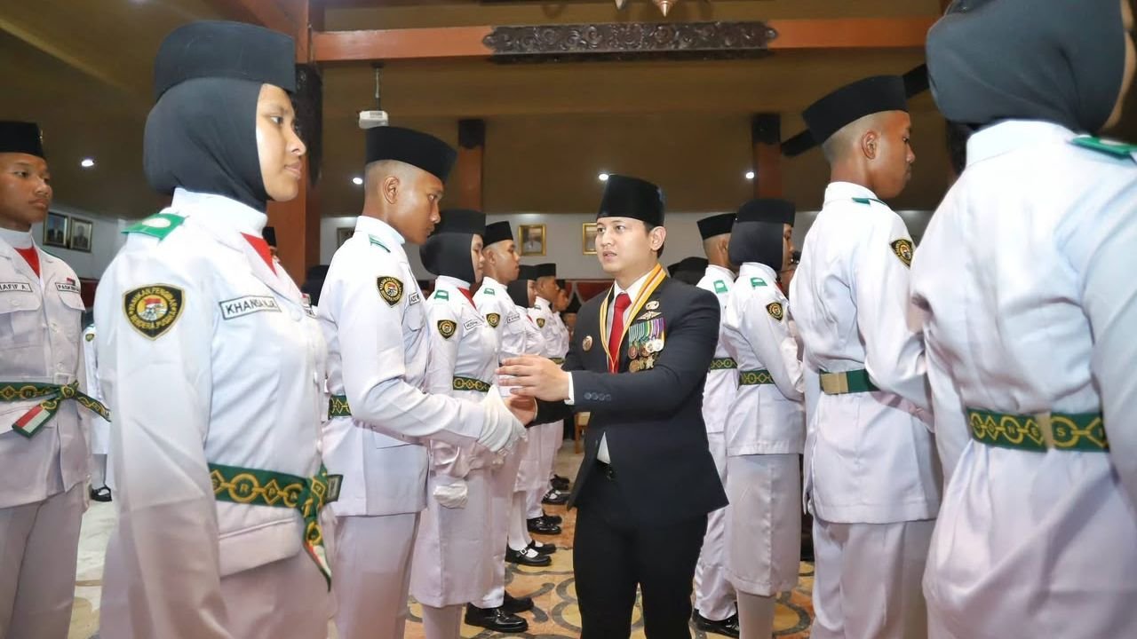 Paskibraka Trenggalek 2026 Dikukuhkan, Bupati Arifin: Jadilah Pelopor