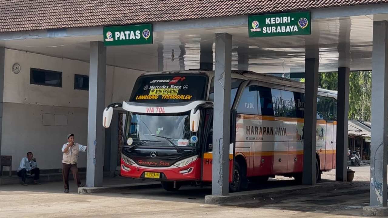 Jangan Khawatir, Tarif Bus Trenggalek-Tulungagung Masih Normal Meski Jalur Jauh