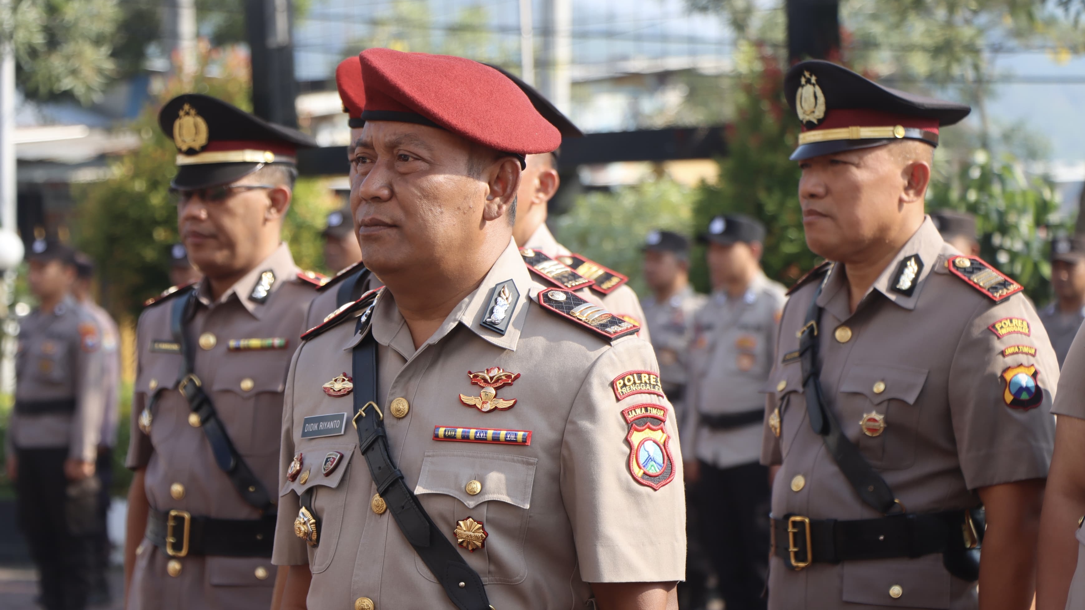 Pejabat Polres Trenggalek Mutasi, Ini Daftarnya yang Pindah Tugas