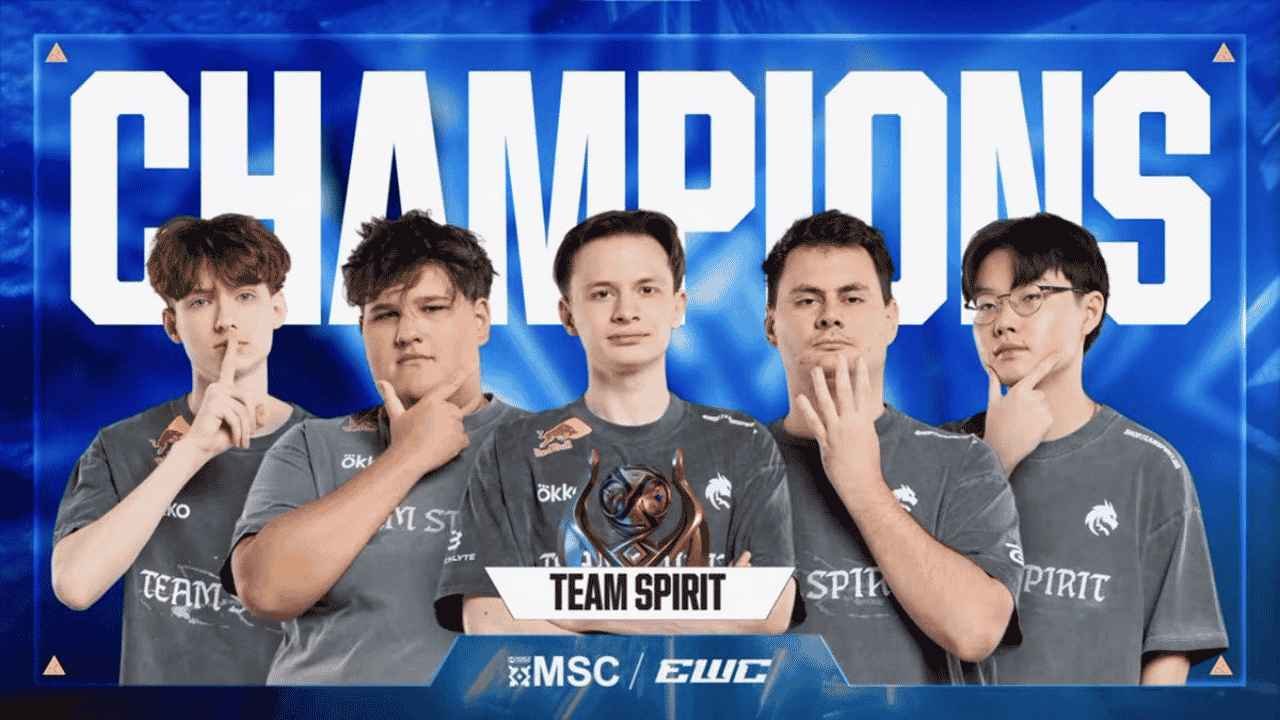 Daftar Juara MSC Sepanjang Sejarah, Team Spirit Keluar Sebagai Juara 2026