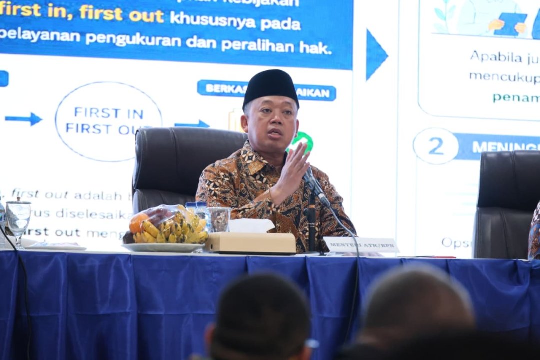 ATR/BPN Ubah Cara Kerja, Nusron Wahid Minta Layanan Pertanahan Lebih Cepat dan Pasti