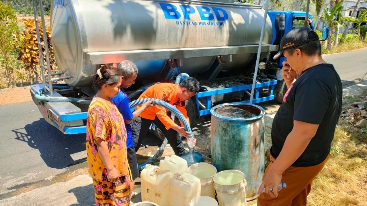 5 Kecamatan di Trenggalek Alami Kekeringan, Panggul Paling Parah: 24 Ribu Liter Air Tercatat Disalurkan