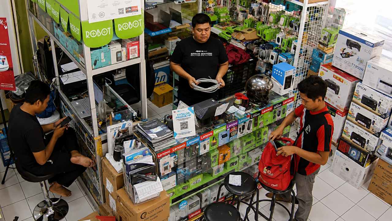 Rupiah Melemah, Harga Elektronik di Trenggalek Berangsur Naik