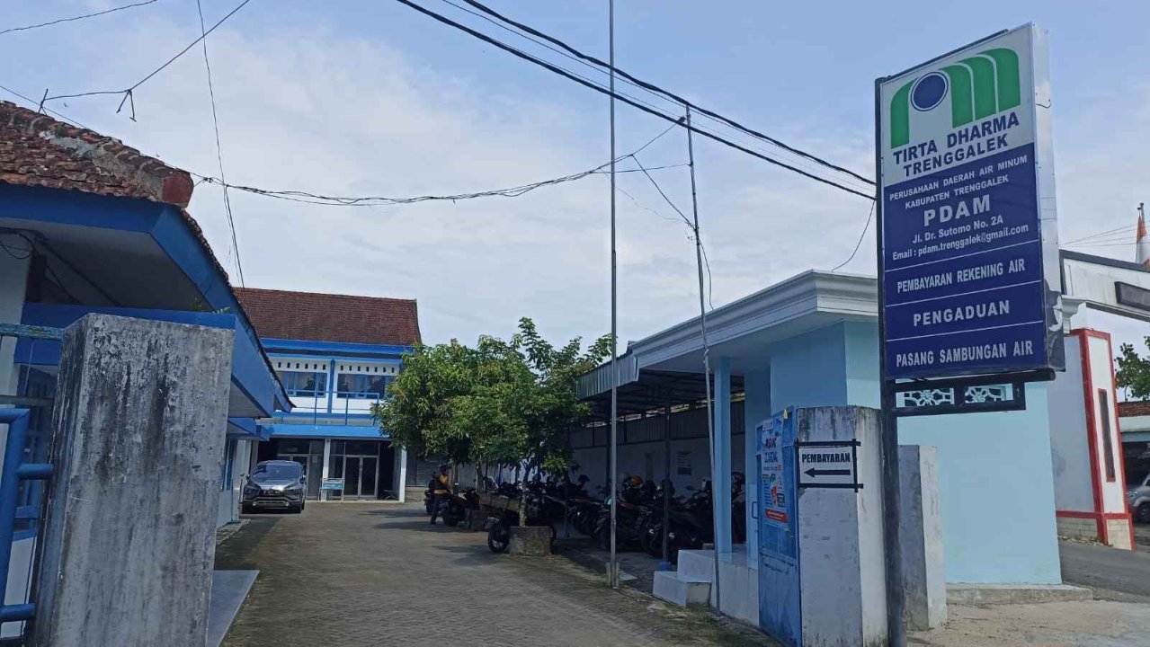 Tak Hanya Mata Air, Sumur Bor Jadi Penopang Ribuan Pelanggan PDAM Trenggalek