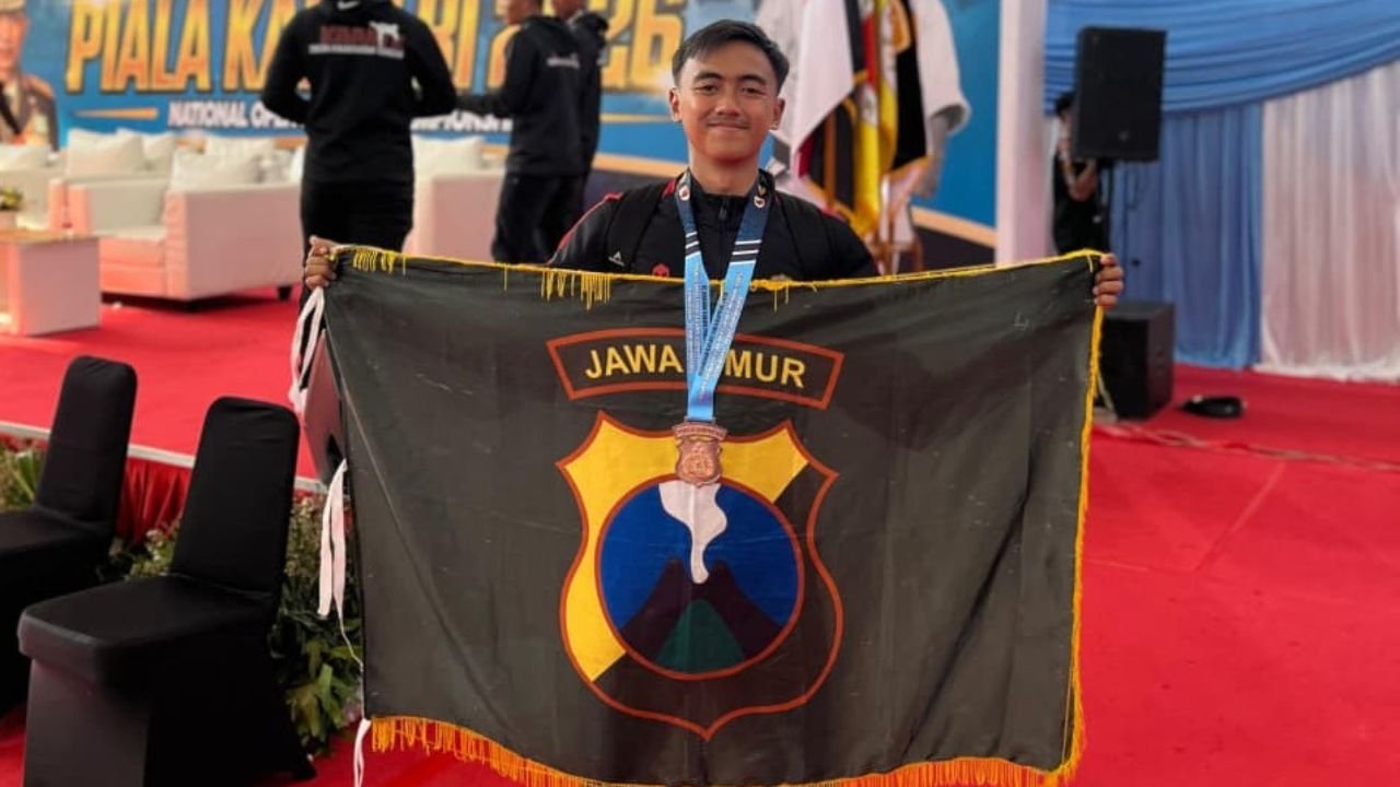 Bripda Ardan, Polisi Muda Trenggalek yang Berprestasi di Arena Karate