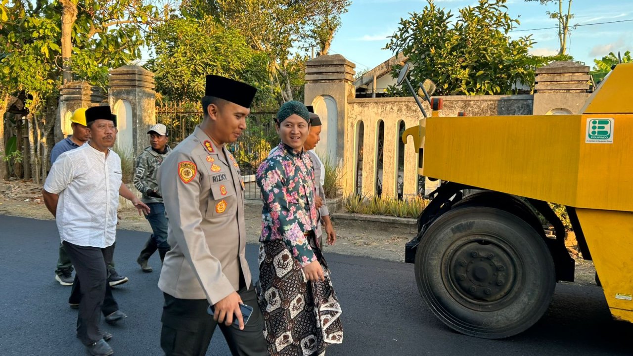 Sempat Viral karena Rusak, Jalan Pandean-Malasan Trenggalek Kini Diperbaiki