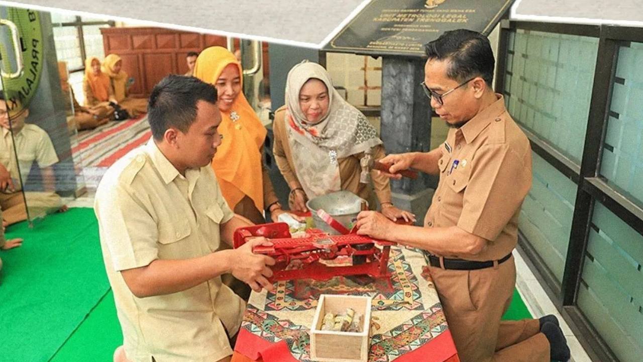 Punya Timbangan untuk Jualan? Diskomidag Trenggalek Buka Tera Gratis Keliling 14 Kecamatan