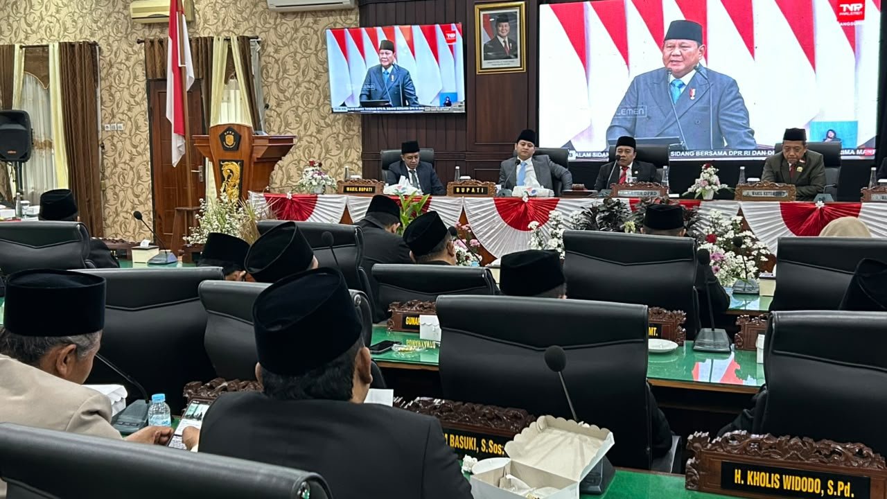 Usai Nonton Bareng Pidato Prabowo, Pemkab Trenggalek Tekankan Penguatan Ekonomi dan SDM