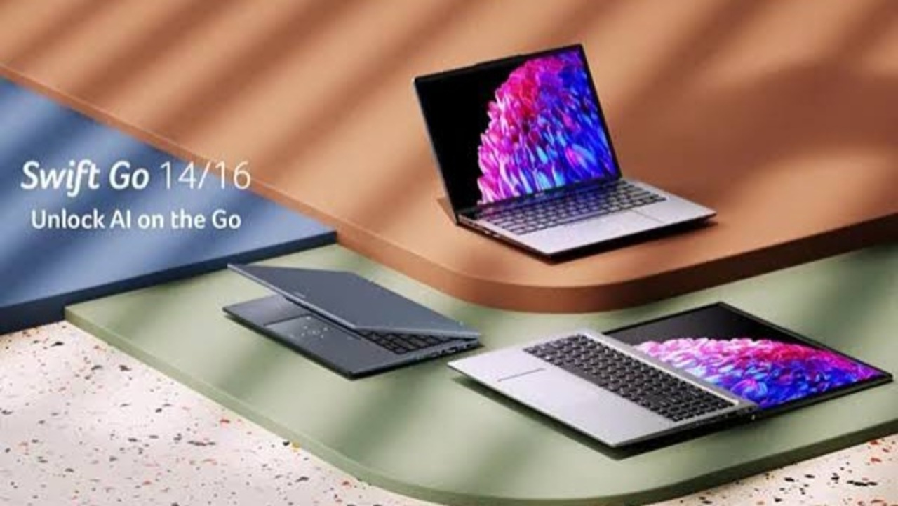 Acer Swift Go 14 AI dan Swift Go 16 AI, Laptop Terbaru Tahun Ini