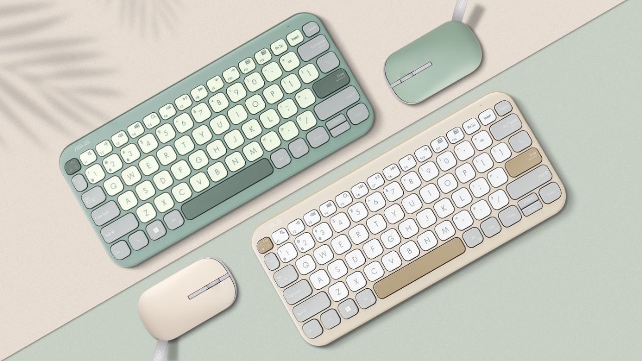 Asus KW100 Marshmallow Keyboard, Pengalaman Mengetik Nyaman dan Warna Elegan