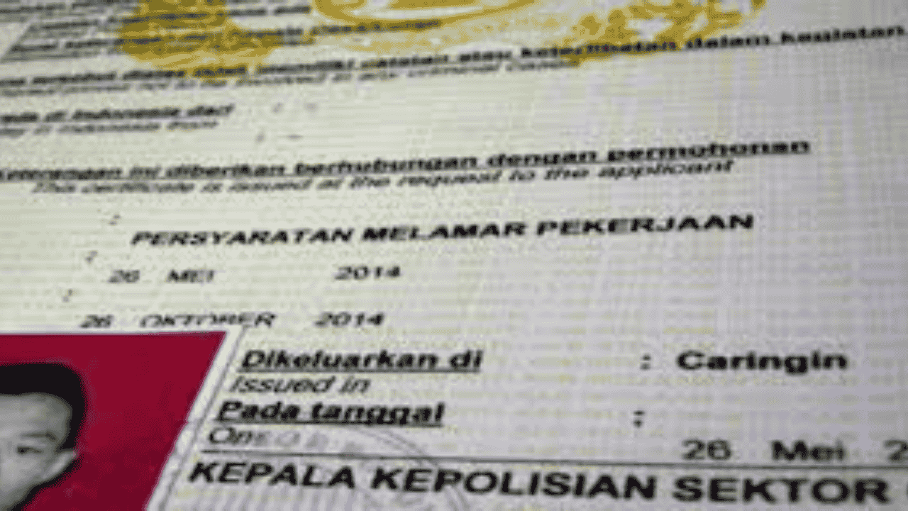 Cara Buat SKCK Online