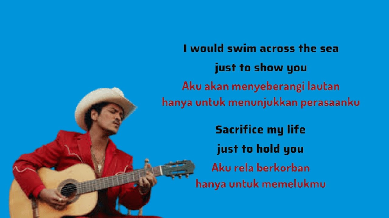Lirik Lagu The Risk It All Bruno Mars Beserta Terjemahannya