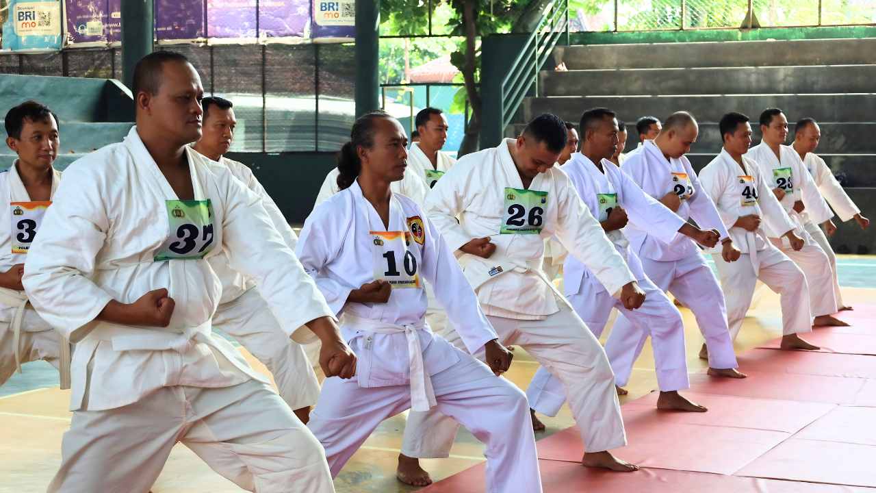74 Polisi di Trenggalek Jalani Ujian Bela Diri, Gagal Bisa Tertunda Naik Pangkat